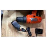 BLACKDECKER 20V MAX POWERCONNECT Power Drill Cordless Drill Driver Electric Screwdriver with 30 Piece Bit Set and Drivers Kit, Battery and Charger Included (LD120VA)