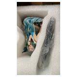 Pacific Giftware Spring Flower Fairy Princess with Mystical Baby Dragon Statue Figurine