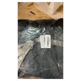 JOOJA Knitted Dark Grey Black Throw Size Blanket Polyester Soft Fleece Blanket for Couch Bed Sofa 50x60 Inches Charcoal Gray