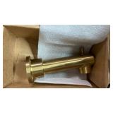 Moen Align Brushed Gold 12-Inch Slip Fit Connection Diverter Tub Spout, 172656BG