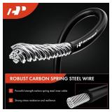 A-Premium Intermediate Side Parking Brake Cable Assembly Compatible with Chevrolet and GMC Models: Silverado 2500 HD 3500 HD, Silverado 2500 HD Classic, Silverado 3500, Sierra 2500 HD, Sierra 3500