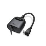 Kasa Outdoor Smart Plug, Smart Home Wi-Fi Outlet Timer, Max Load 15A/1875W, IP64 Weather Resistance, Compatible with Alexa, Google Home & SmartThings, No Hub Required, ETL Certified(KP401)