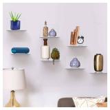 Bolidery 4 Pack Small Wall Shelf, 4