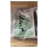 Kamehame Magnetic Lint Bin for Laundry Room Organization and Storage, Cotton Linen Lint Bag, Wall Mount Space Saving Washer Dryer Trash Can Collector