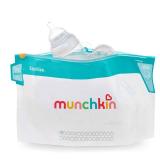 Munchkin Sterilize Microwave Bottle Steam Sterilizer Bags, for Baby Bottles, Pump Parts and More, 30 Uses per Bag, 6 Pack