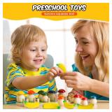 Kasyat 15 Pcs Banana Stress Toys Banana Stretchy Toys PU Relief Stress Balls Classroom Birthday Xmas Gifts Tiny Party Supplies for Relief Party Favors Bag Fillers(2.36 Inches)