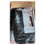 REECHO Curly Hair Extensions, 4PCS 20 inch Clip in Hair Extensions Lace Weft Short Curly Hair Extension Clip Ins Invisible Natural Hairpieces for Women, Off Black