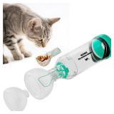 Neobay Cat Inhaler Spacer with Unique Panic Soother and Sensitive Breath Indicator  Designed for Cats with Asthma and Respiratory Issues, Includes 2 Cat Inhaler Masks