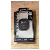 MAGEASY Protective Case for 49mm Apple Watch Ultra 3, Apple Watch Ultra 2 | Shockproof Silicone Bumper, Skin - Midnight Black