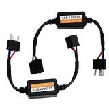 LX-LIGHT (2PCS H4(9003) Anti Flicker Harness Error Free Decoders Fit Any 7 Inch Round LED Headlight Systems Compatible with Jeep Wrangler JK Tj Lj