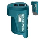 BTRUI Upgrade 12V USB Power Source Charger Adapter for Bosch Professional 12V Battery, Type-C Input, USB Output and DC Output for 12 V Heating Coat (only Adapter)