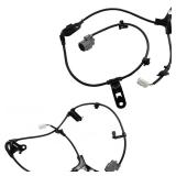 Broaug 2pc ABS Wheel Speed Sensor Rear Left and Right Compatible with 2009-2019 Toyota Corolla, 2011-2012 Toyota Matrix - 8951602141, 8951602131