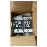 910XL 910 Ink Cartridges for HP Printers Black Compatible for HP 910XL Ink Cartridges Combo Pack Replacement HP OfficeJet Pro 8020 8025 8035 8028 8022 8010 8015(2 Black, 2PK)