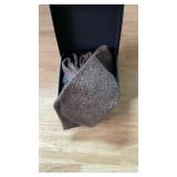 JEMYGINS 2.4\ Cotton Necktie Brown Mens Cashmere Wool Skinny Tie (17)in