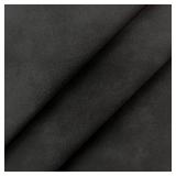 Black Soft Faux Suede Fabric 30x135cm Synthetic Faux Leather Frosted Leatherette for Handbags Wallets Sewing Crafts