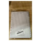 newestor 2026 Monthly Planner Refills for A5 6-Ring Binder, Two Pages Per Month, Jan 2026 to Dec 2026, A5 Size, 6-Hole Punched