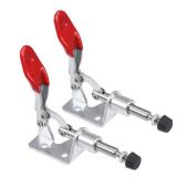 uxcell Toggle Clamp 45kg 99lbs Holding Capacity 16.7mm Stroke Push Pull Action Hand Tool BRH-301-AM 2Pcs