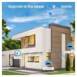 WESECUU Light Bulb Security Camera -5Gand 2.4GHz WiFi 2K Security Cameras Wireless Outdoor Motion Detection and Alarm,Two-Way Talk,Color Night Vision,Human Detection, Bulb Camera Compatible with Alexa