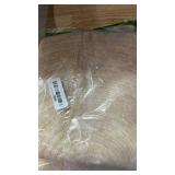 Asrug Faux Jute Round Rug Area Rug Washable Non-Slip Circle Rug 2ft Yellow Soft Touch Circle Rugs Round 24 inch61 cm for Kitchen Bathroom Living Bedroom Nursery, Carpet Low Pile