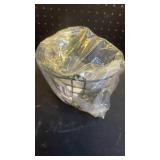 KOFULL Golf Ball Metal Range Basket Golfball Container with Handle - Can Hold 50 Balls