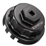 Spurtar Oil Filter Wrench for Toyota Cap Style Oil Filter Removal Tool 64mm for Lexus, Camry, 4 Runner, RAV4, Tundra, Tacoma, Highlander, Sienna, Sequoia, Avaion, Venza 2.5-5.7L Engine
