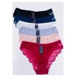 6pk Large Lace Panties