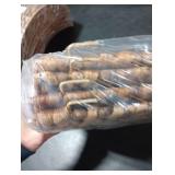 CENBOSS Rattan Christmas Tree Collar, Wicker Tree Skirt & Stand Base Cover (Brown Wash, 24 inch)