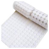 Self Adhesive Dots, Strong Adhesive 0.59 Diameter Sticky Back Nylon Dots, Hook & Loop Dots with Waterproof Sticky Glue Tapes, Very Suitable for Classroom, Office, Home