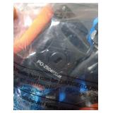 Dr.meter Toddler Leash, 2 Pack Safety Anti Lost Wrist Link with Key Lock, Reflective Child Walking Harness, 8.2ft Blue + 4.92ft Orange Kids Leash for Supermarket Mall Airport Amusement Park Zoo Travel