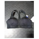 Champion Womens Bra, Curvy Moderate Support Low Cut For Sports Bra, Black, Large US