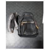 GAEKEAO Sling Bag for Women, Leather Crossbody Bags Fanny Packs for Women Cross Body Bag, Womens Small Crossbody Purse Chest Bag for Travel