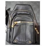 GAEKEAO Sling Bag for Women, Leather Crossbody Bags Fanny Packs for Women Cross Body Bag, Womens Small Crossbody Purse Chest Bag for Travel