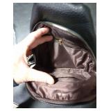 GAEKEAO Sling Bag for Women, Leather Crossbody Bags Fanny Packs for Women Cross Body Bag, Womens Small Crossbody Purse Chest Bag for Travel