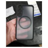 TOCOL for Samsung Galaxy S25 Case, Upgraded Full Camera Protection, Compatible with Magsafe, Drop Protection Slim Magnetic Matte Back Cover for Galaxy S25 6.2-Inch (Black)