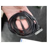 Dilwe AUX Extension Mount, Car USB Panel Flush Mount Jack Cable for Car, Boat and Motorcycle