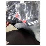 ZELUS Weighted Vest, 6lb/8lb/12lb/16lb/20lb/25lb/30lb Weight Vest with Reflective Stripe for Workout, Strength Training, Running, Fitness, Muscle Building, Weight Loss, Weightlifting, Black(12 lb)