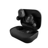 Skullcandy Grind Wireless Earbuds, Bluetooth Headphones, Up to 40 Hours Battery, Noise Isolating Fit, Microphone for iPhone Android, Customizable via Skull-iQ App - True Black