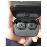 Skullcandy Grind Wireless Earbuds, Bluetooth Headphones, Up to 40 Hours Battery, Noise Isolating Fit, Microphone for iPhone Android, Customizable via Skull-iQ App - True Black