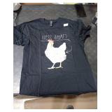 Guess What? Chicken Butt Graphic T-Shirt Small