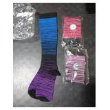 Double Couple 3 Pairs Compression Socks Men Women Knee High Compression Stockings for Sports Support Socks