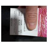 Kanu Surf Girls, Hurricane Beach Sport UPF 50 One Piece Swimsuit, Drop Needle Solid Black, 8