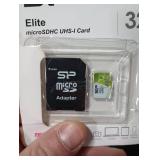 Silicon Power 32GB 3D NAND High Speed MicroSD Card with Adapter