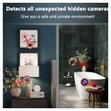 Muayb Hidden Camera Detector, Anti-Spy Detector, Hidden Device GPS Detector, Camera Detector, Bug Detector, Privacy Protector, Signal Scanner for Hotels Office Home Travel, 5 Levels Sensitivity