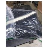 TABAYON Luxury 6x9 Modern Indoor Home Living Room Area Rugs, Anti-Skid Soft Fluffy Shag Fur Bedroom Rugs for Home Decor Navy Black