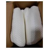 Osteo Cervical Pillow for Neck Pain Relief, Hollow Design Odorless Memory Foam Pillows with Cooling Case, Adjustable Orthopedic Bed Pillow for Sleeping, Support for Side Back Sleepers