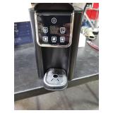 SHARDOR Single Serve Coffee Maker 2.0, Hot and Iced Coffee Machine for K Cup Pods & Ground Coffee, 6 to 14 oz Brew Sizes, 50 oz Removable Water Tank, Bold Brew Setting, Stainless Steel, Black