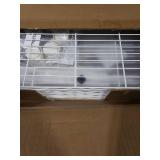 Golpart Small 4 Tier Shelves Storage Wire Shelving Unit Metal Shelf Adjustable Organizers Storage Shelving with Wheels for Bathroom Laundry Room Kitchen Pantry12 D x 18 W x 44.8 H White