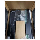 PERLESMITH Universal Swivel TV Stand for 24-60 inch TVs up to 99 lbs, 8 Height Adjustable Table Top TV Stand, TV Base Stand with Tempered Glass Base, Max VESA 400x400mm, PSTVS33