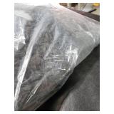 MorroMorn 5 PCS Shaggy Duvet Cover Bedding Set - Fluffy Comforter Cover Long Faux Fur Luxury Ultra Soft Cozy (Grey, King/California King)