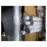 Simple Houseware Under Sink 2 Tier Expandable Heavy Duty Metal Shelf Organizer Rack, White (Expand from 15 to 25 inches) MISSING PIECES